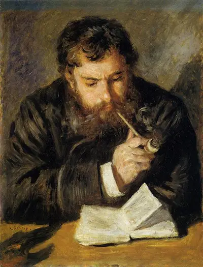 Claude Monet the Reader Pierre-Auguste Renoir